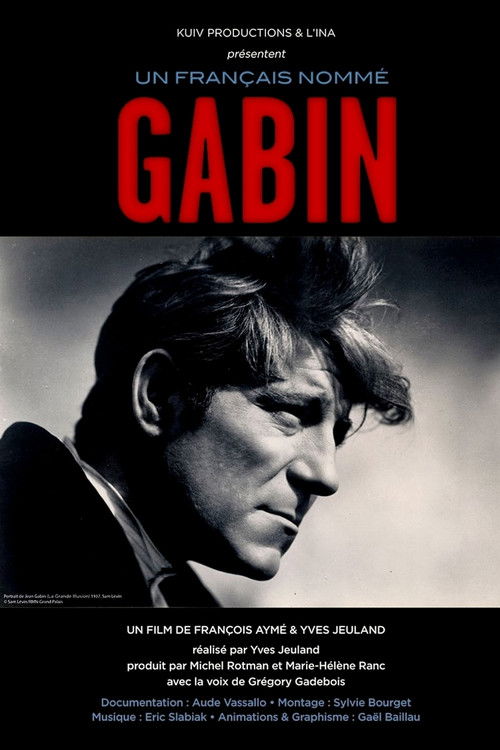 Un Français nommé Gabin (2017) poster
