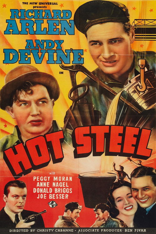 Hot Steel (1940) poster