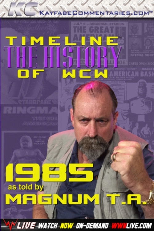 Timeline: The History of WCW – 1985 – As Told By Magnum T.A. (2015) poster