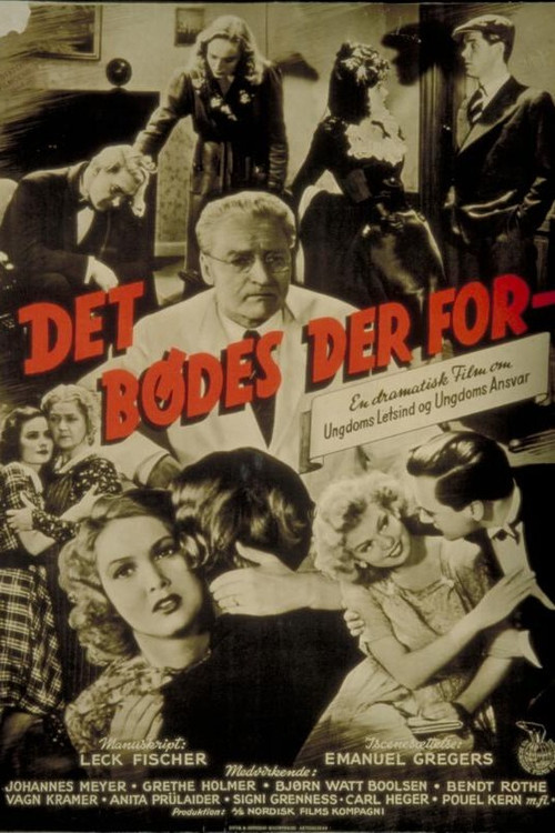 Det bødes der for (1944) poster