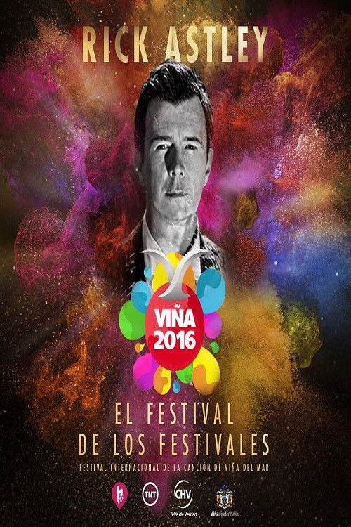 Rick Astley Festival de Viña del Mar (2016) poster