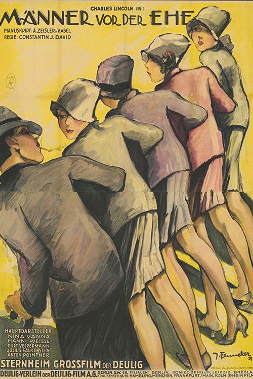 Men Before Marriage (1927) poster