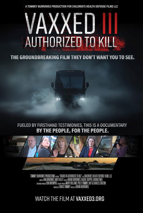 Vaxxed III: Authorized to Kill (2024) poster