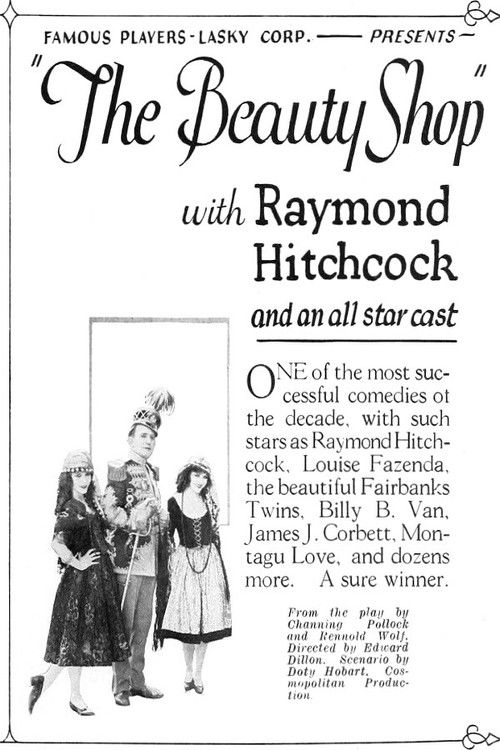 The Beauty Shop (1922) poster