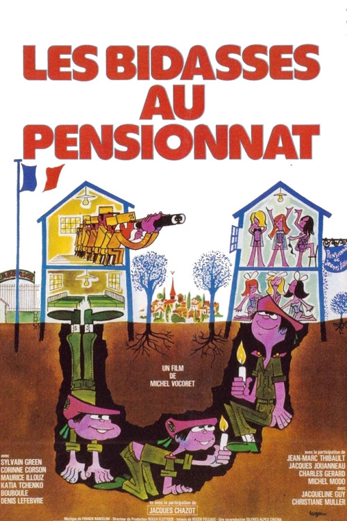 Les bidasses au pensionnat (1978) poster