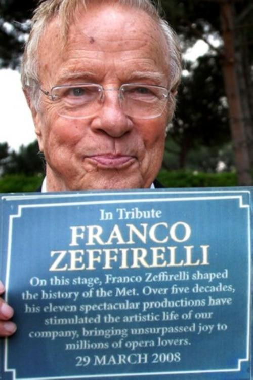 Franco Zeffirelli: Directing from Life (2018) poster