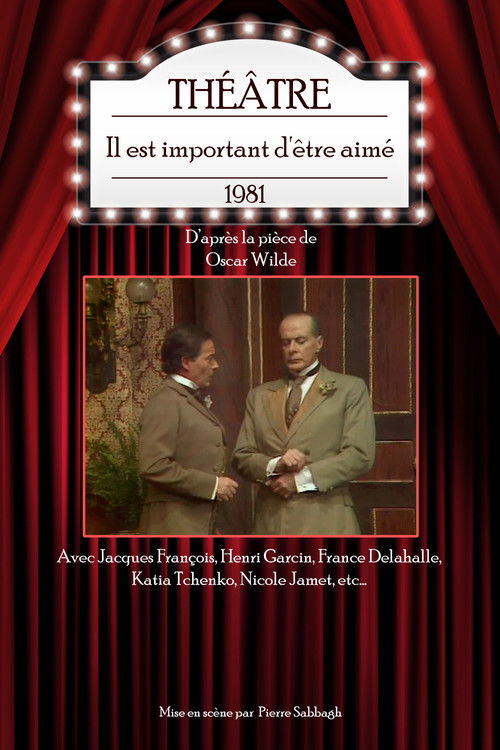 Il est important d'être aimé (1981) poster