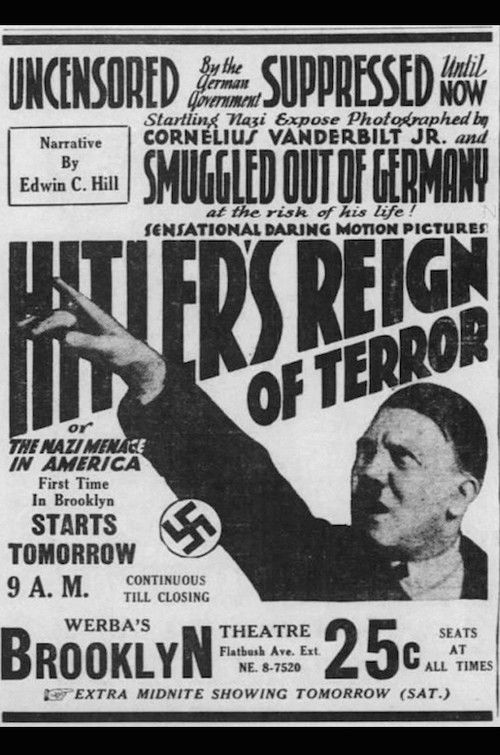 Hitler's Reign of Terror (1934) poster