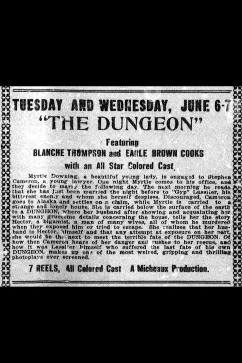 The Dungeon (1922) poster