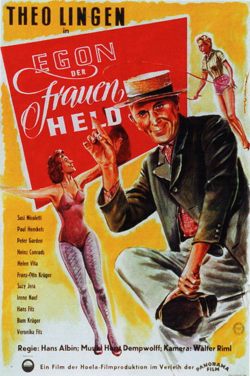 Egon der Frauenheld (1957) poster