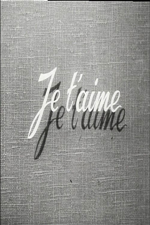 Je t'aime (1961) poster