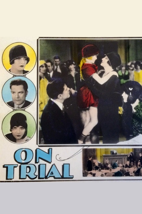 On Trial (1928) poster