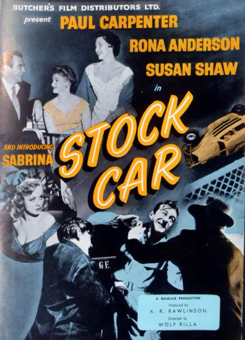 Stock Car (1955) poster