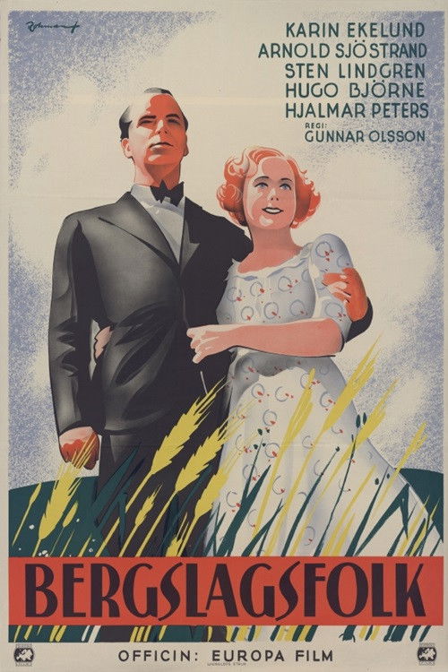Bergslagsfolk (1937) poster