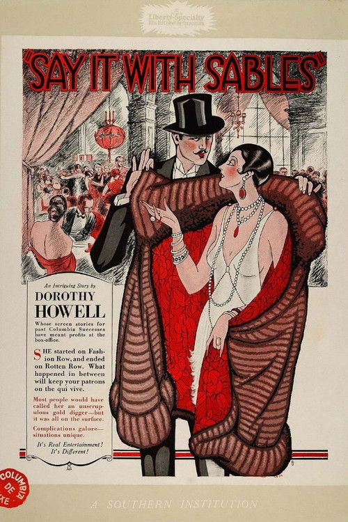 Say It with Sables (1928) poster
