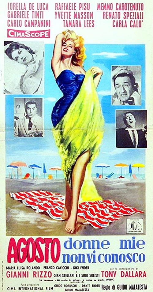 Agosto, donne mie non vi conosco (1959) poster