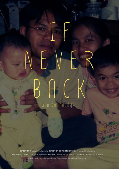 If Never Back (2025) poster