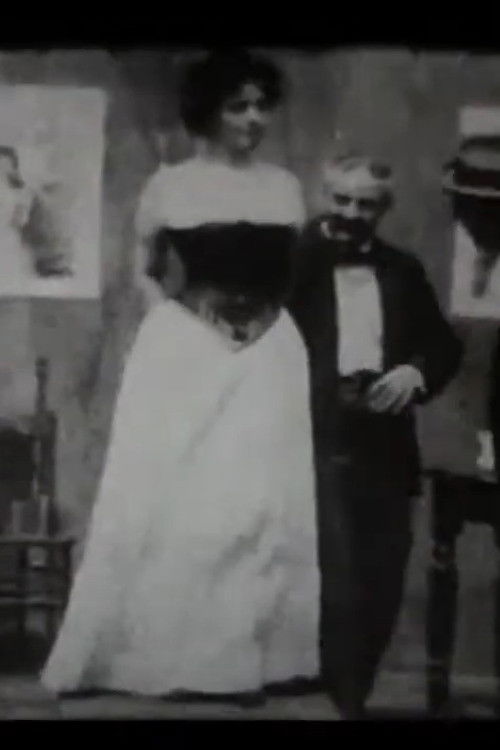 The Corset Model (1899) poster