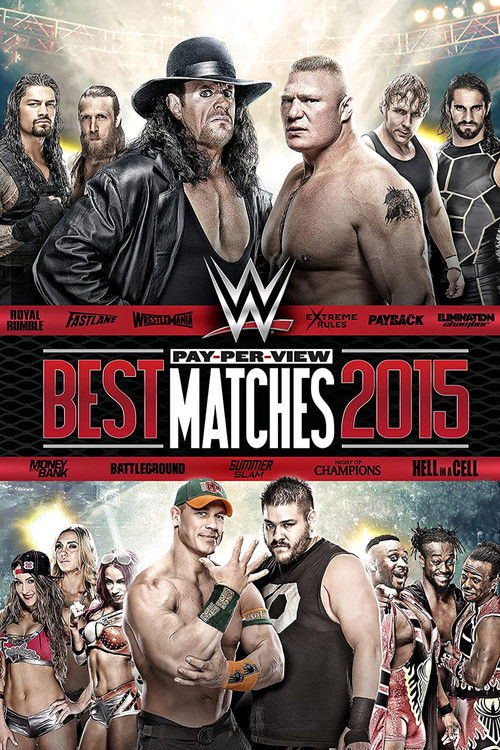 WWE Best Pay-Per-View Matches 2015 (2016) poster