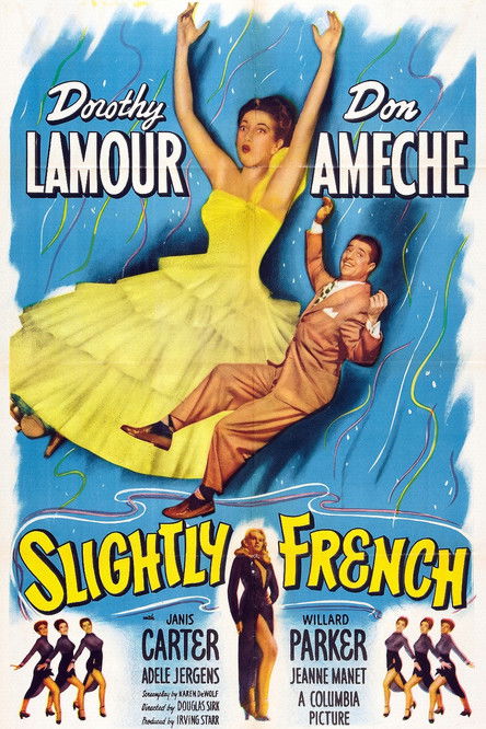 Slightly French (1949) poster
