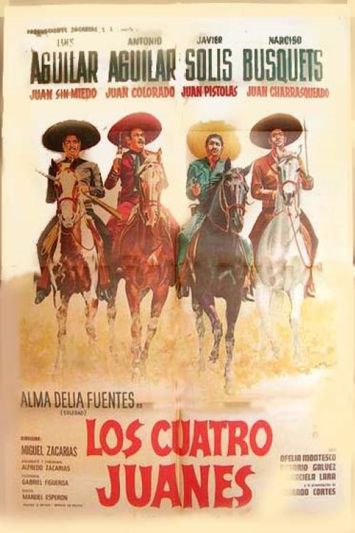 Los Cuatro Juanes (1966) poster