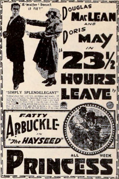 23 1/2 Hours' Leave (1919) poster