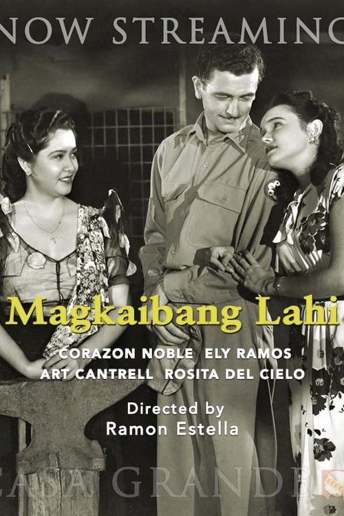 Magkaibang Lahi (1947) poster