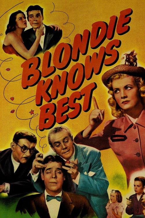 Blondie Knows Best (1946) poster