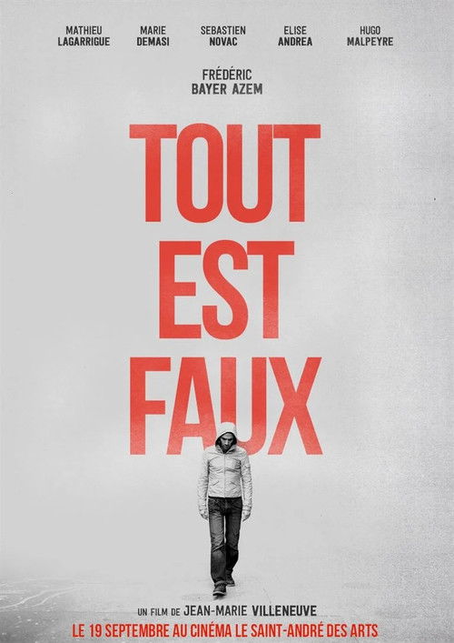 Tout est faux (2014) poster