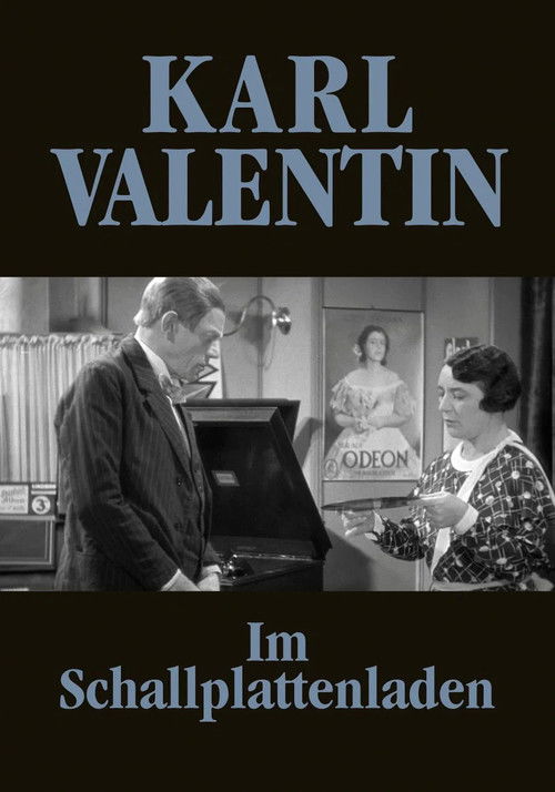Im Schallplattenladen (1934) poster