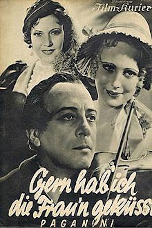 Paganini (1934) poster