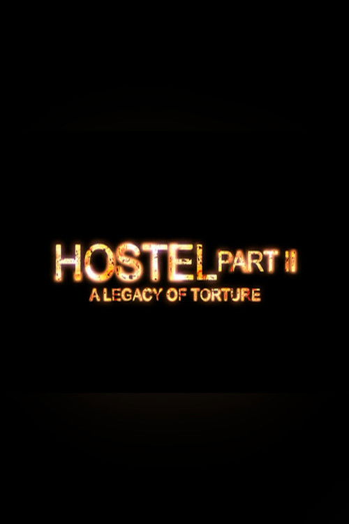 Hostel Part II: A Legacy of Torture (2007) poster