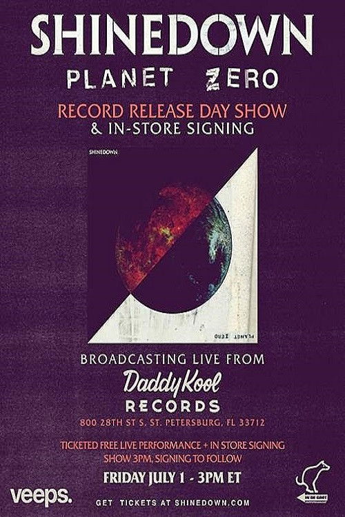 Shinedown: Planet Zero - Record Release Day Show (2022) poster