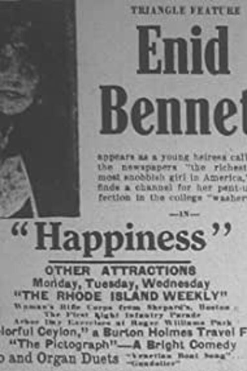 Happiness (1917) poster