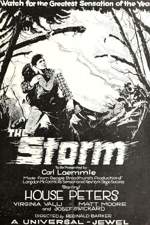 The Storm (1922) poster