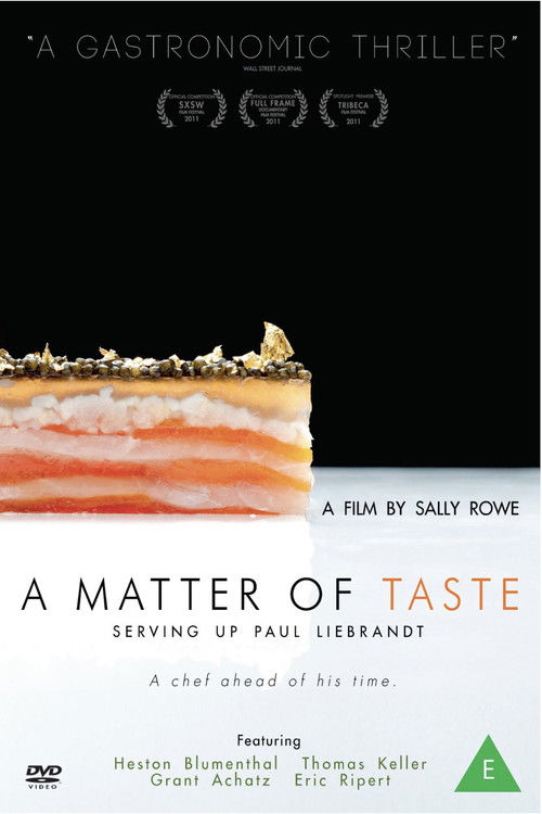 A Matter of Taste: Serving Up Paul Liebrandt (2011) poster