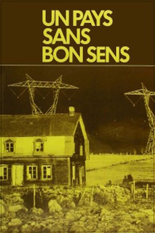 Un pays sans bon sens! (1970) poster