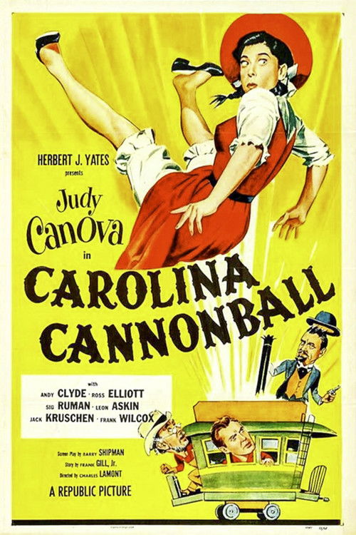 Carolina Cannonball (1955) poster