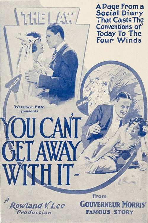 You Can't Get Away with It (1923) poster
