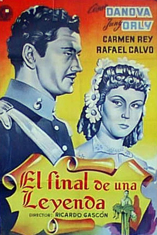 El final de una leyenda (1951) poster