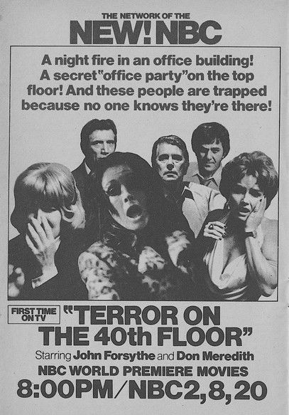 Terror on the 40th Floor (1974) poster