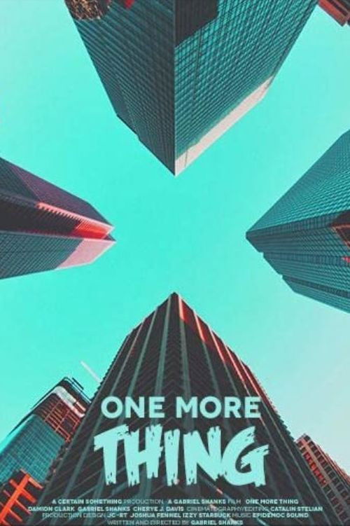 One More Thing (2020) poster
