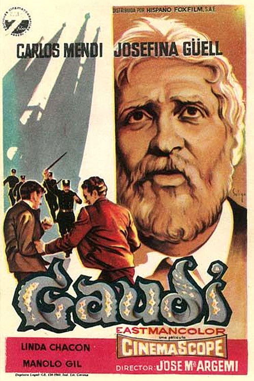 Gaudí (1960) poster
