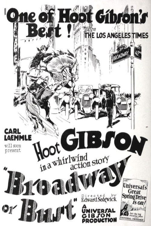 Broadway or Bust (1924) poster