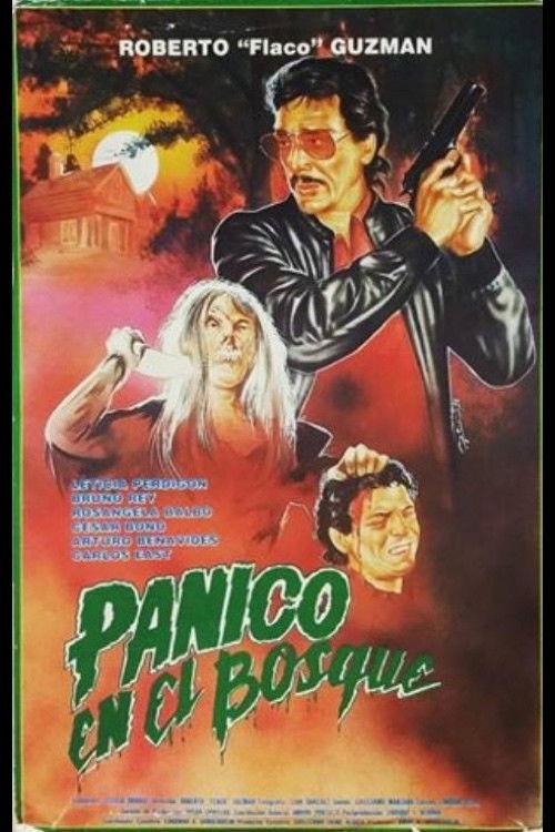 Pánico en el bosque (1989) poster