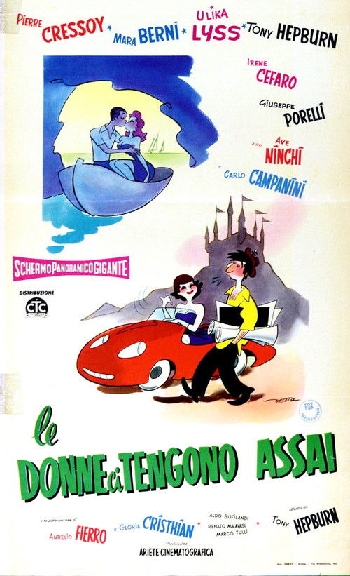 Le donne ci tengono assai (1959) poster
