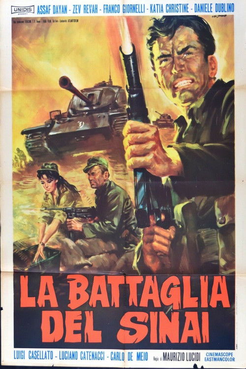 La battaglia del Sinai (1969) poster