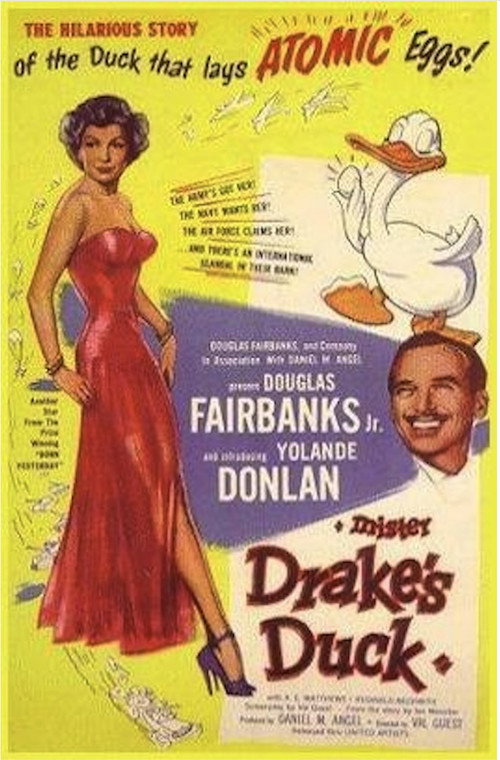 Mr. Drake's Duck (1951) poster