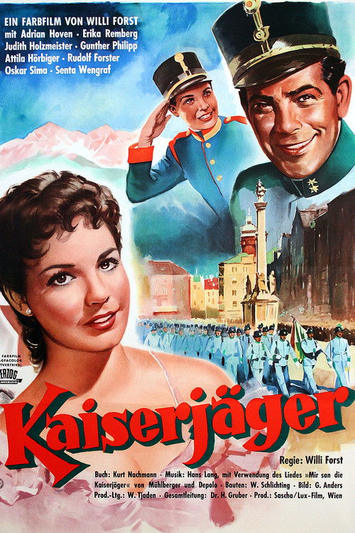 Kaiserjäger (1956) poster