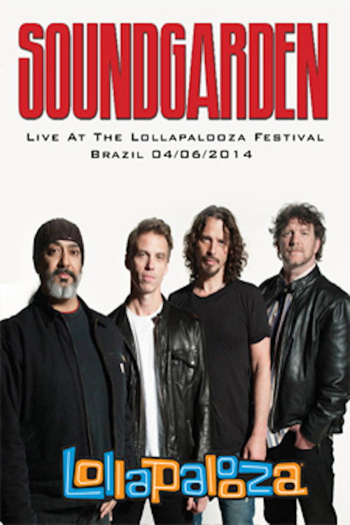 Soundgarden: [2014] Lollapalooza Brazil (2014) poster